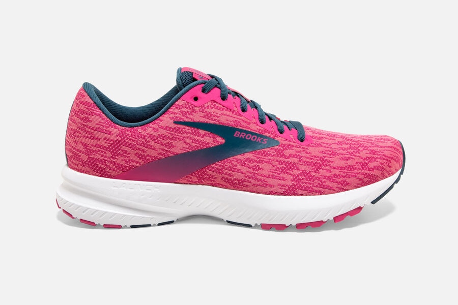 Brooks Launch 7 Mens Australia - Road Running Shoes - Pink (646-CLDEY)